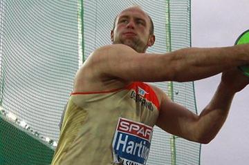 Robert Harting takes the European title in Helsinki (Getty Images )