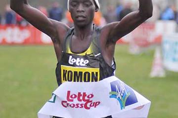 Leonard Patrick Komon wins in Hannut (Nadia Verhoft)