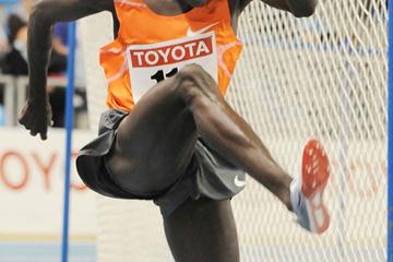 Paul Kipsiele Koech takes full advantage of rare indoor steeplechase opportunity in Gent (Nadia Verhoft)