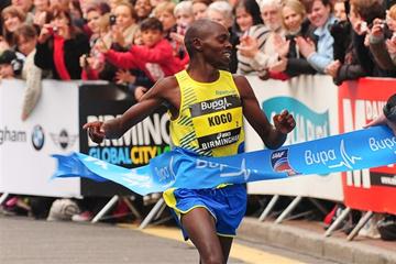 Micah Kogo takes the Great Birmingham Run title (Organisers)