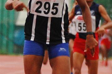 Tintu Luka takes an impressive 400/800m double at the 2010 Indian national championships (Organisers)