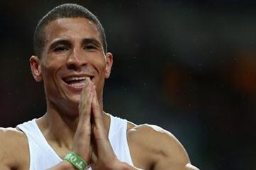 Taoufik Makhloufi of Algeria wins the gold in the Men's 1500m Final on Day 11 of the London 2012 Olympic Games at Olympic Stadium on August 7, 2012 (Getty Images)