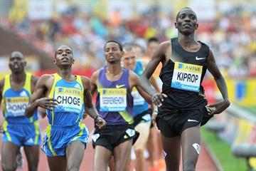 Gateshead 1500m winner Asbel Kiprop (Mark Shearman)