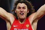Ivan Ukhov of Russia celebrates after winning the gold medal in the Men's High Jump Final on Day 11 of the London 2012 Olympic Games at Olympic Stadium on August 7, 2012 (Getty Images)