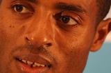 Kenenisa Bekele on the eve of the Paris Diamond League fixture (Jean-Pierre Durand)