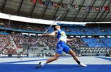 Finland's Tero Pitkämäki launches a javelin in the men's final at the 12th IAAF World Championships in Athletics in Berlin (Getty Images)