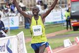 Wesley Kibet takes down the course record in Nairobi (Stafford Ondego, The Standard)