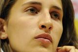 Alessia Trost of Italy at the IAAF Press Conference for the World Junior Championships in Barcelona (Getty Images)
