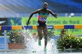 Norah JERUTO TANUI of Kenya leads the field in the Girls 2000 metres steeplechase heats - Day Three - WYC Lille 2011 (Getty Images)