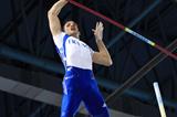 Renaud Lavillenie of France jumping for Gold in  the Men's Pole Vault Final during day two - WIC Istanbul (Getty Images)