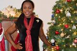 Veronica Campbell-Brown at Christmas (Omar Brown)