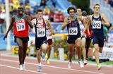 David Mutua of Kenya produces a stunning final 100m to deny a USA 1-2 in the 800m (Getty Images)