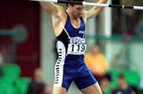 Lisbon 2001 Heptathlon pole vault (© Allsport)