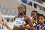 Anthonique Strachan of Bahamas wins the Women's 200 metres Final on the day four of the 14th IAAF World Junior Championships in Barcelona on 13 July 2012 (Getty Images)
