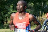 Stanley Biwott en route to victory in Philadelphia (Victah Sailer)