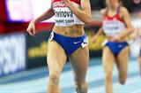 Mariya Savinova (RUS) wins the 2009 European Indoor title in Turin (Getty Images)
