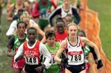 Women's short cross country race (© Allsport)