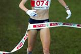 Paula Radcliffe (GBR) wins the 10th European Cross Country Championships (Getty Images)