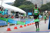 Kennedy Kiptoo Lilan winning in Singapore (Singapore Sports Council)