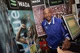 Frank Fredericks at the WADA Outreach Programme in Helsinki (Getty Images)