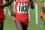 Ismael Kirui (183) of Kenya in action during the 1990 Junior Men's race at the IAAF World Cross Country Championships in Aix-les-Bains, France (Getty Images)