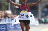 Firehiwot Dado takes her third straight Rome Marathon crown (Giancarlo Colombo/FIDAL)