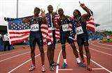 With gold in the men's 4x400m, Team USA secure a sweep of all the relays for the third time in World Junior history (Getty Images)