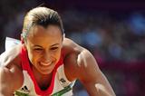 Jessica Ennis of Great Britain competes in the Women's Heptathlon Long Jump on Day 8 of the London 2012 Olympic Games at Olympic Stadium on August 4, 2012 (Getty Images)