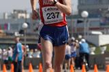 Denis Nizhegorodov of Russia on his way to winning the gold medal in the Men's 50km race (Getty Images)