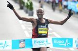 58:56 course record for Martin Mathathi at the Great North Run (Mark Shearman)