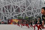 The start of the race at the '100 Kids - 100 metres - 100 years' event in Beijing Olympic Park to celebrate the year of the IAAF Centenary (Getty Images)