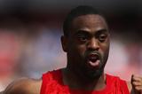Tyson Gay of the United States competes in the Men's 100m Round 1 Heats on Day 8 of the London 2012 Olympic Games at Olympic Stadium on August 4, 2012  (Getty Images)