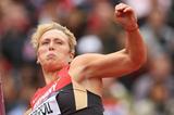 Christina Obergfoll of Germany competes in the Women's Javelin Throw Qualification on Day 11 of the London 2012 Olympic Games at Olympic Stadium on August 7, 2012 (Getty Images)
