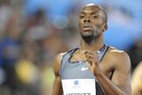 LaShawn Merritt in the 400m at the 2012 Samsung Diamond League in Doha (Jiro Mochizuki)
