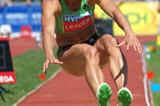 Jessica Ennis on her way to victory in the 37th edition of the Hypo Meeting in Götzis (Lorenzo Sampaolo)