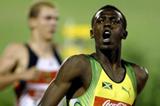 Usain Bolt (JAM) in Kingston 2002 (Getty Images)