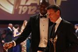 2012 World Athlete of the Year Usain Bolt and IAAF Hall of Fame member Sebastian Coe (Giancarlo Colombo)