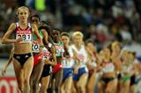 Paula Radcliffe leads the pack in the women's 10,000m final (Getty Images)