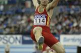 Yago Lamela (ESP) in action in the men's long jump final (Getty Images)
