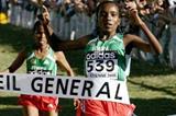 Tirunesh Dibaba wins the the women's short race to complete a golden double (Getty Images)