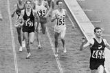 Peter Snell wins the Olympic 1500m title in 1964 (Getty Images)