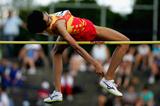 Chen Wang of China on his way to gold in the High Jump final (Getty Images)