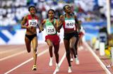 Mercy Cherono of Kenya wins the women's 3000m in Moncton (Getty Images)