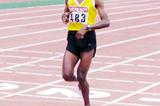 Charles Kamathi wins the 2005 Kenyan Police Championships (Omulo Okoth)