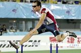 Chris Carter (USA) flies to men's 400m Hurdles gold (Getty Images)