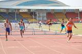Aneesh Joshi wins the 110m Hurdles at Indian Junior Federation Cup (Ram. Murali Krishnan)