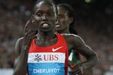 Vivian Cheruiyot in Zurich (Jean-Pierre Durand)
