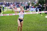 Hayley Yelling takes the senior women's title at the 2009 European XC Champs (Hans Sjögren)