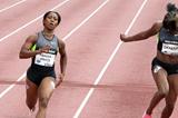 Shelly-Ann Fraser-Pryce takes a commanding 10.92 win in New York (Victah Sailer)