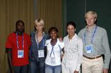 Wilson Kipketer, Heike Drechsler, Ana Quirot, Nezha Bidouane and Maksim Tarasov at Class of Future Champions Marrakech (IAAF)